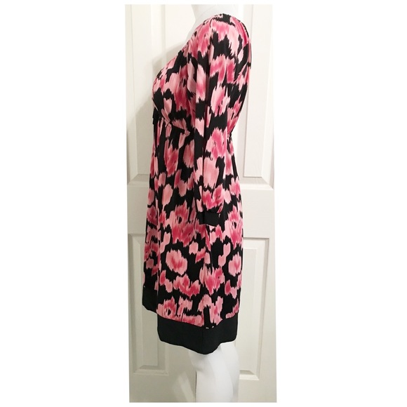 INC~International Concepts, Floral Patterned, 3/4” Sleeves, Pull Over Dress - Picture 3 of 5